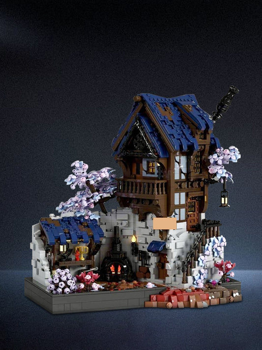 MOC-213181 Blacksmith / Forge - Medieval Fantasy Display