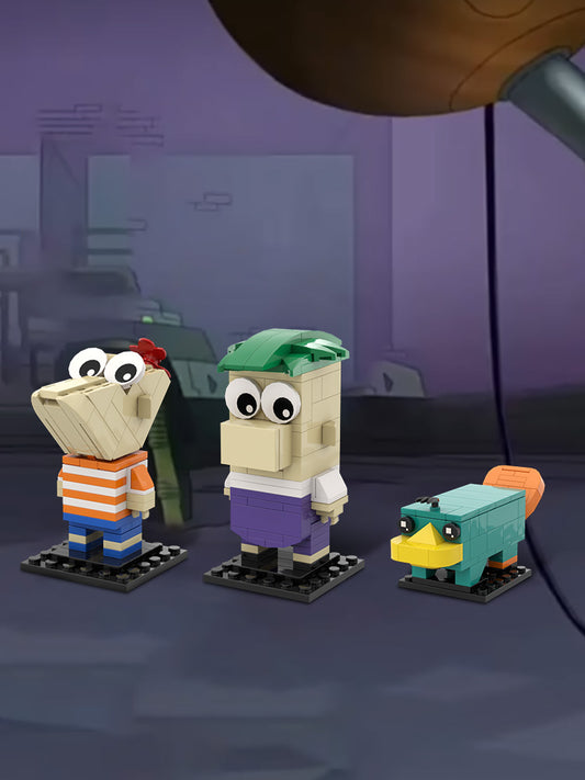 MOC-212231 Phineas & Ferb, & Perry the Platypus