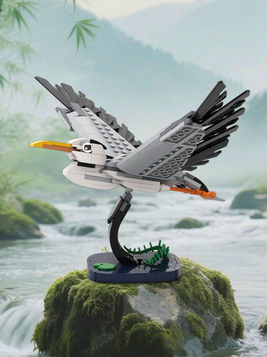 MOC-212038 Flying heron