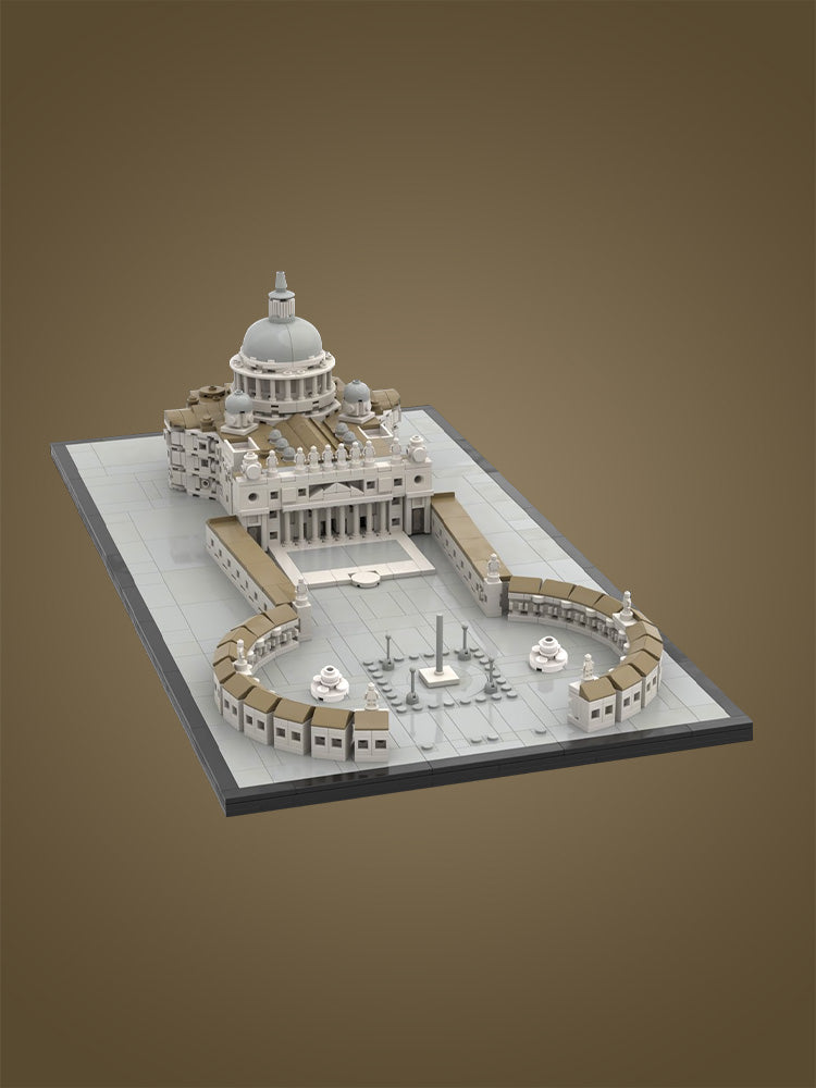 MOC-218958 Saint Peter's Basilica – MOC Brick Store
