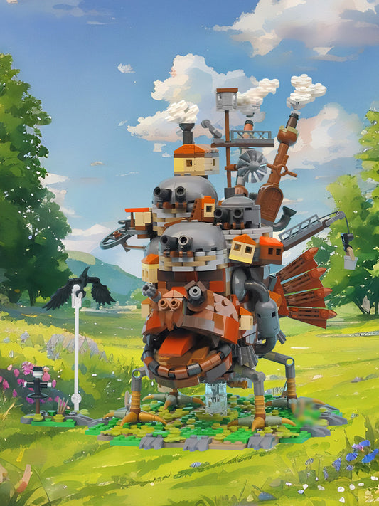 MOC Hayao Howl's Moving Castle