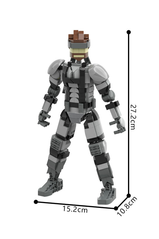 Metal Gear Solid--MOC-222014 Solid Snake(Metal Gear Solid)