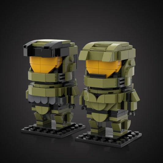 MOC-227741 Spartan John 117 'The Master Chief' Halo Brickheadz