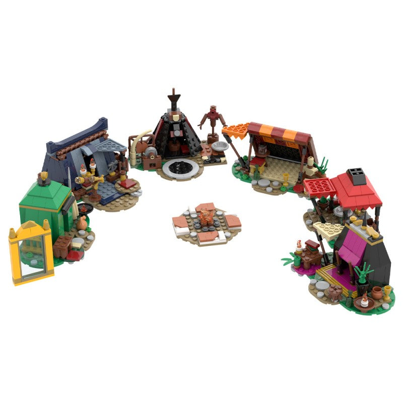 MOC-190297 Lego Baldur's Gate 3 Fire Camp Set