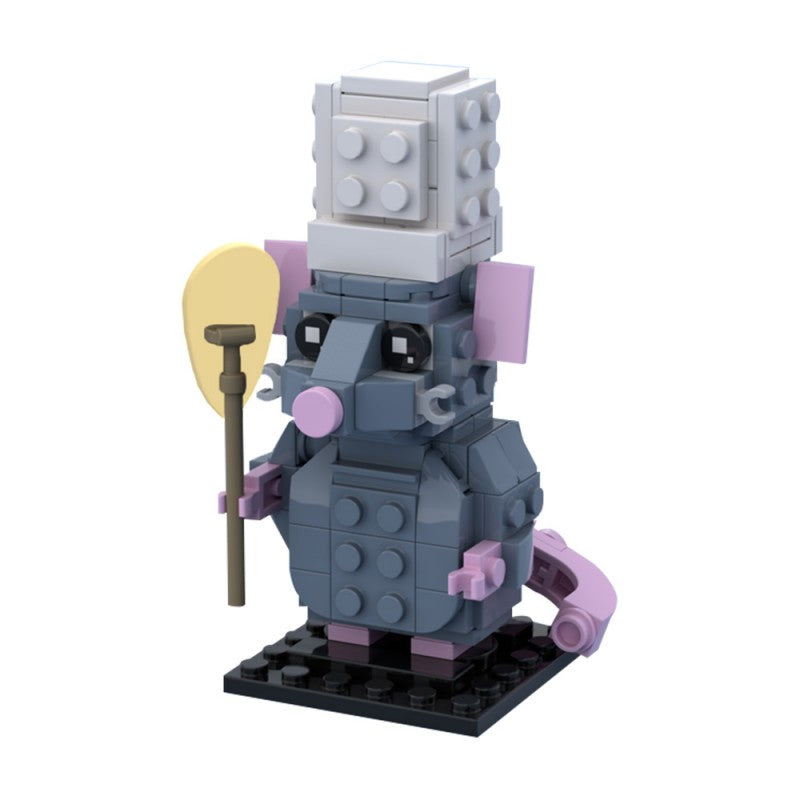 MOC-225657 Ratatouille- Remy the Rat Brickheadz