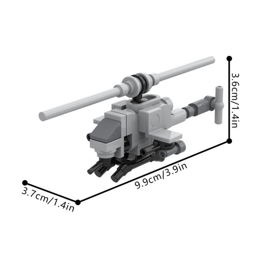 Mini AH-64 Apache helicopter