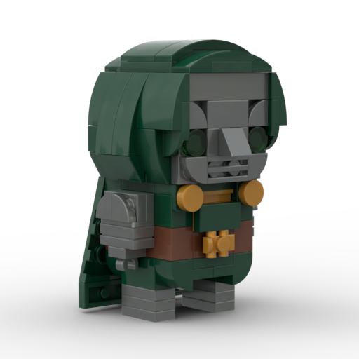 MOC Dr. Doom - Brickheadz Size