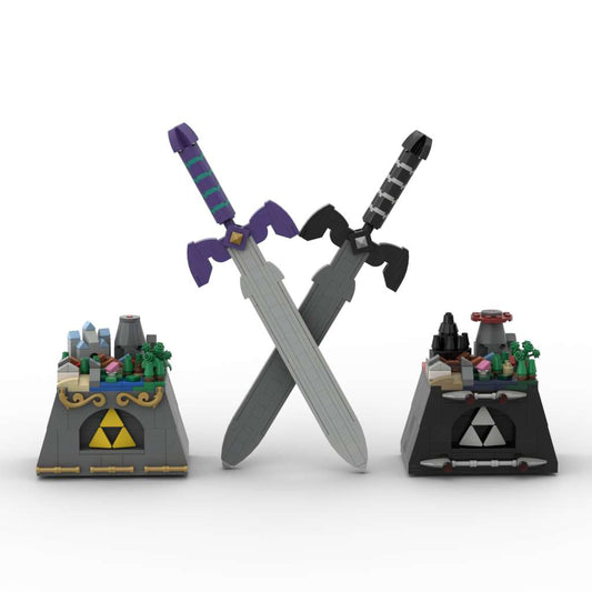 MOC-36344 Zelda MOC: The Master Sword & Dark Link Sword