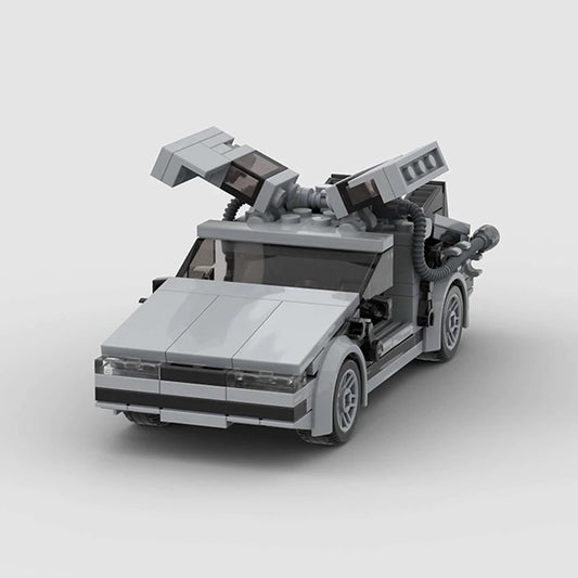 MOC-23436 Delorean from BACK TO THE FUTURE in minifig scale