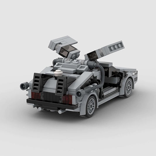 MOC-23436 Delorean from BACK TO THE FUTURE in minifig scale