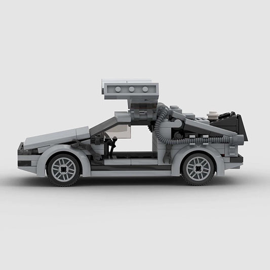 MOC-23436 Delorean from BACK TO THE FUTURE in minifig scale