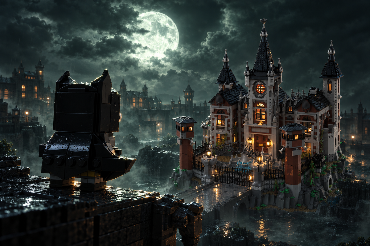 MOC-158329 Modular Arkham Asylum
