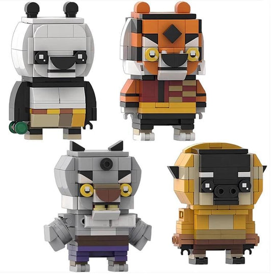 MOC Custom Kung Fu Panda Brickheadz