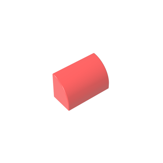 GDS-M063 - Brick Curved 1 x 2 x 1 No Studs