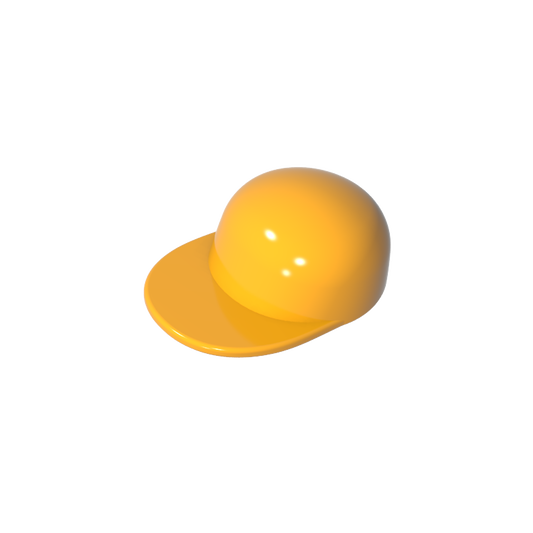 GDS-M101 - Minifig Cap Short Curved Peak