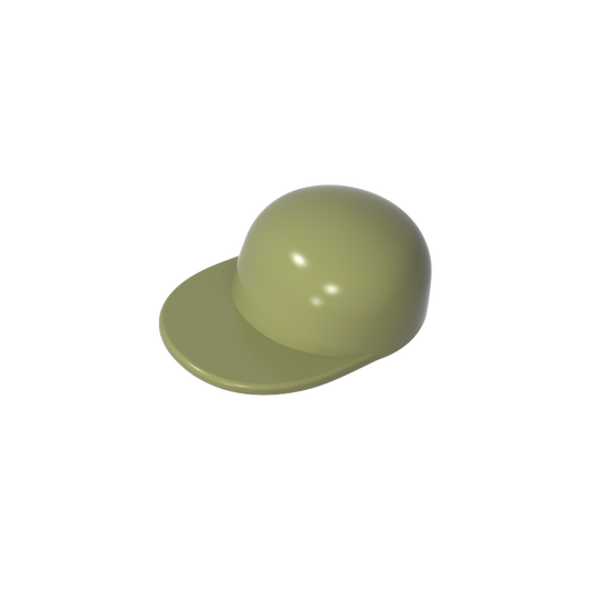 GDS-M101 - Minifig Cap Short Curved Peak