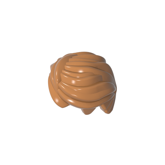 GDS-M113 - Minifig Hair Swept Back, Tousled