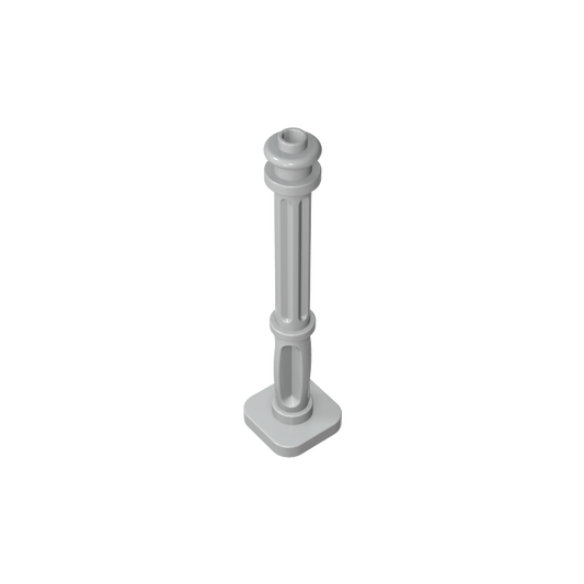 GDS-M117 - Lamp Post 2 x 2 x 7 with 6 Base Flutes