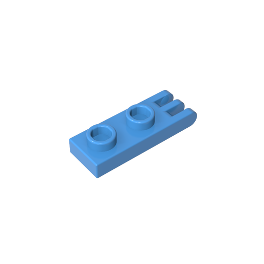 GDS-M173 - Hinge Plate 1 x 2 with 3 Fingers and Hollow Studs