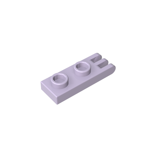 GDS-M173 - Hinge Plate 1 x 2 with 3 Fingers and Hollow Studs