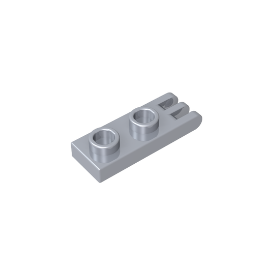 GDS-M173 - Hinge Plate 1 x 2 with 3 Fingers and Hollow Studs