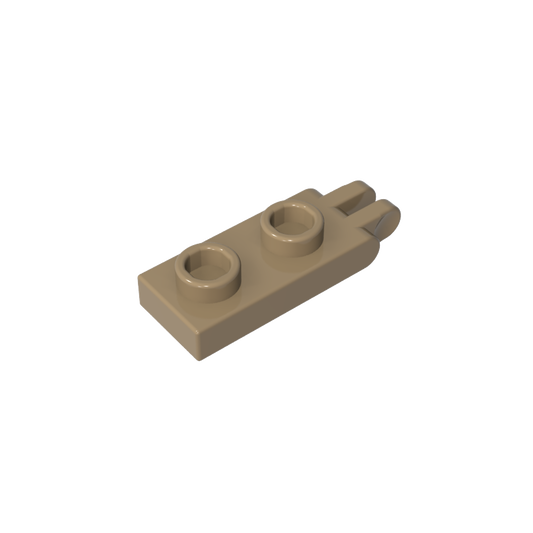 GDS-M174 - Hinge Plate 1 x 2 with 2 Fingers and Hollow Studs