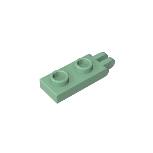 GDS-M174 - Hinge Plate 1 x 2 with 2 Fingers and Hollow Studs