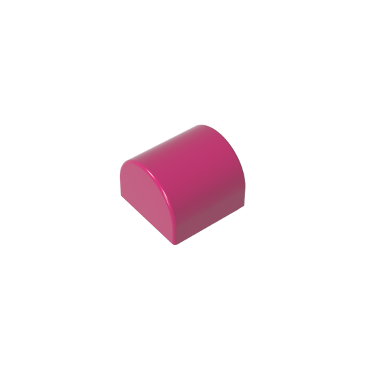 GDS-M255 - Brick Curved 1 x 1 x 2/3 Double Curved Top, No Studs