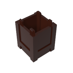 GDS-M283 - Container Box 2 x 2 x 2 - Top Opening