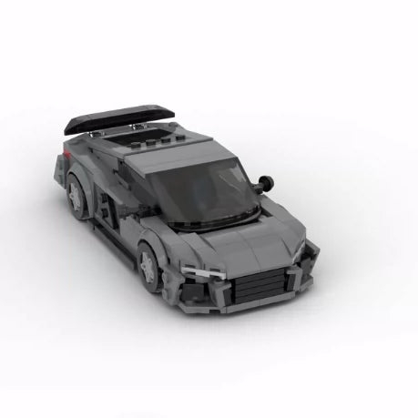 MOC-100490 puzzle assembled car building block model racing series