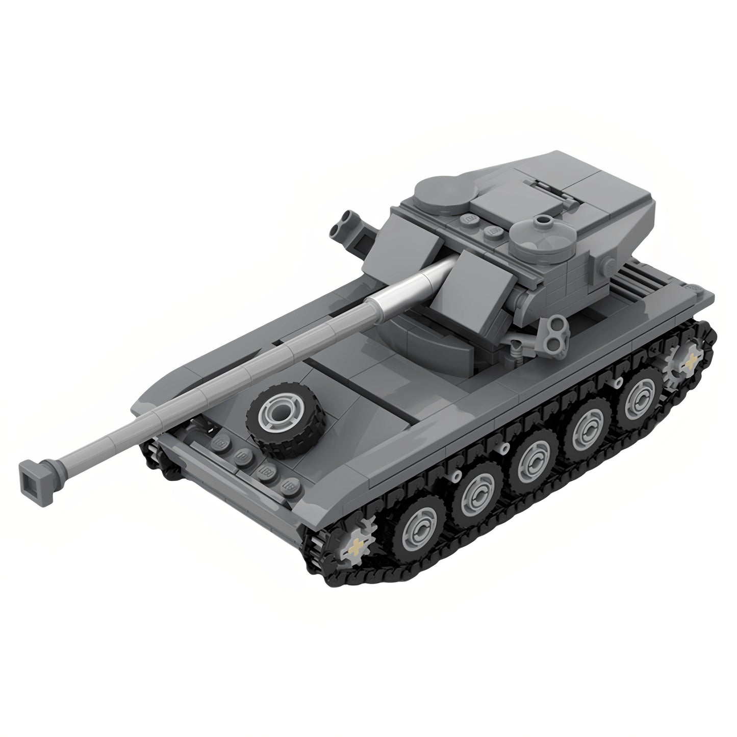 MOC-106153 Turbine light tank AMX building blocks educational toy model gift ornaments