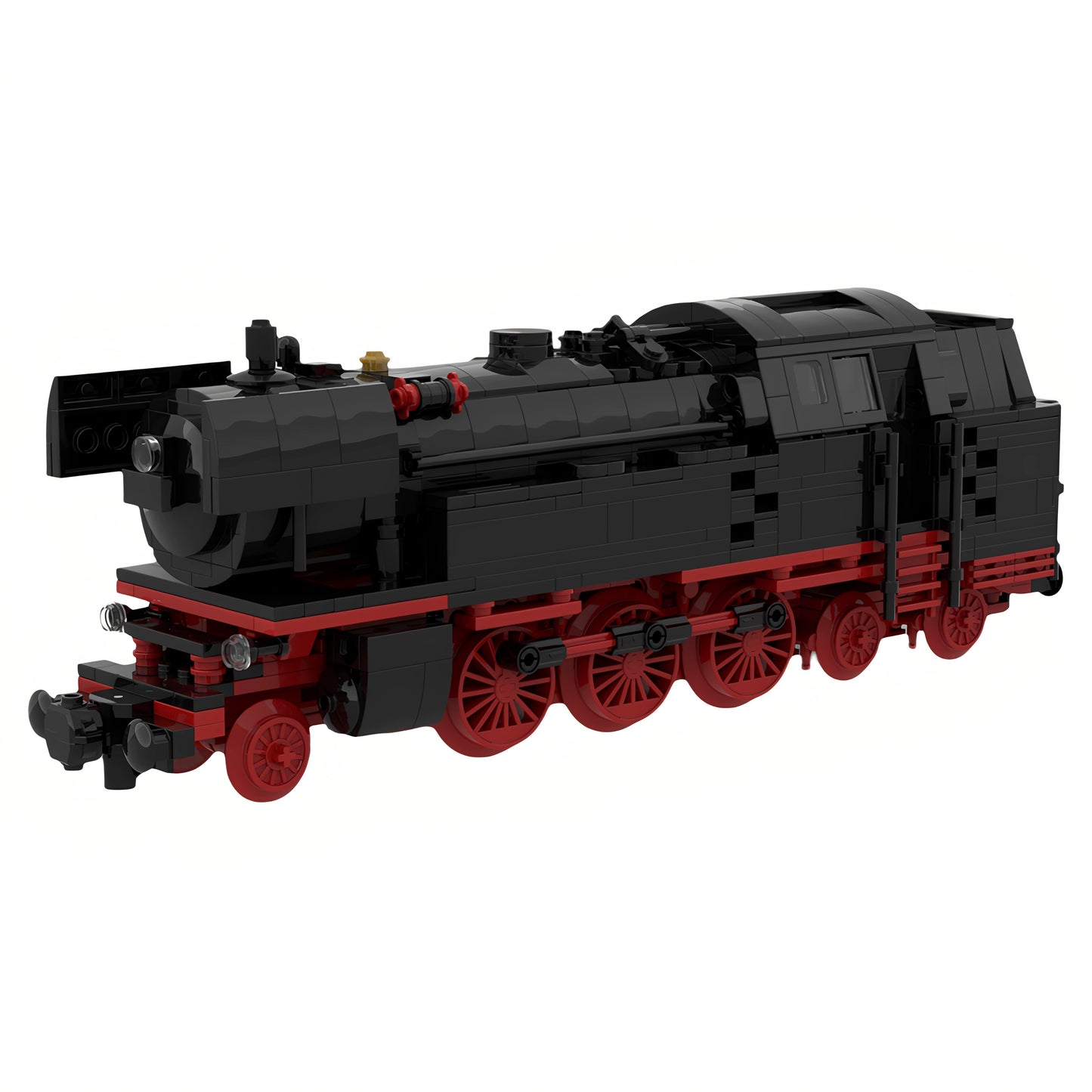 MOC-107306 Train Type 66 Steam Locomotive Building Blocks Educational Toy Model Gift Ornament