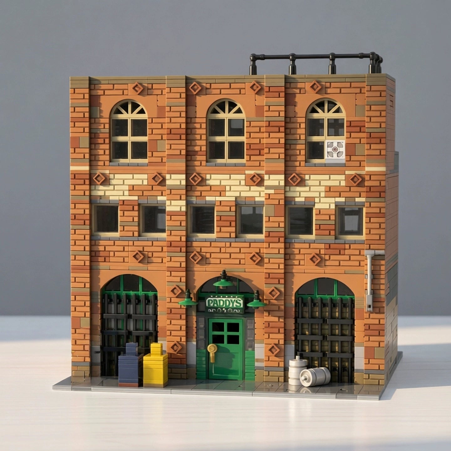 MOC-107637 Modular Paddy's Bar High Difficulty Building Blocks Educational Toy Model