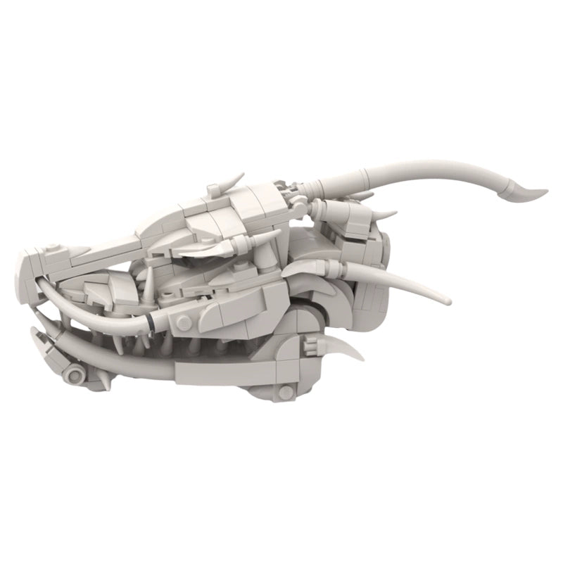 MOC-117194 Dragon Skull Dragon Skull Building Blocks Creative Toy Model Gift Ornament