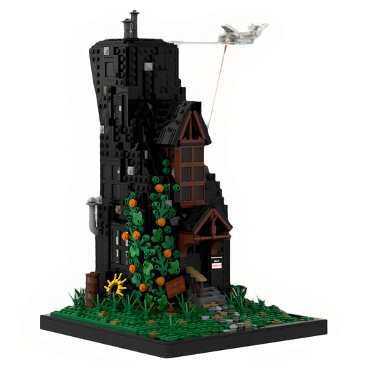 MOC-124089 Lovegood Manor building blocks educational toy model gift ornaments