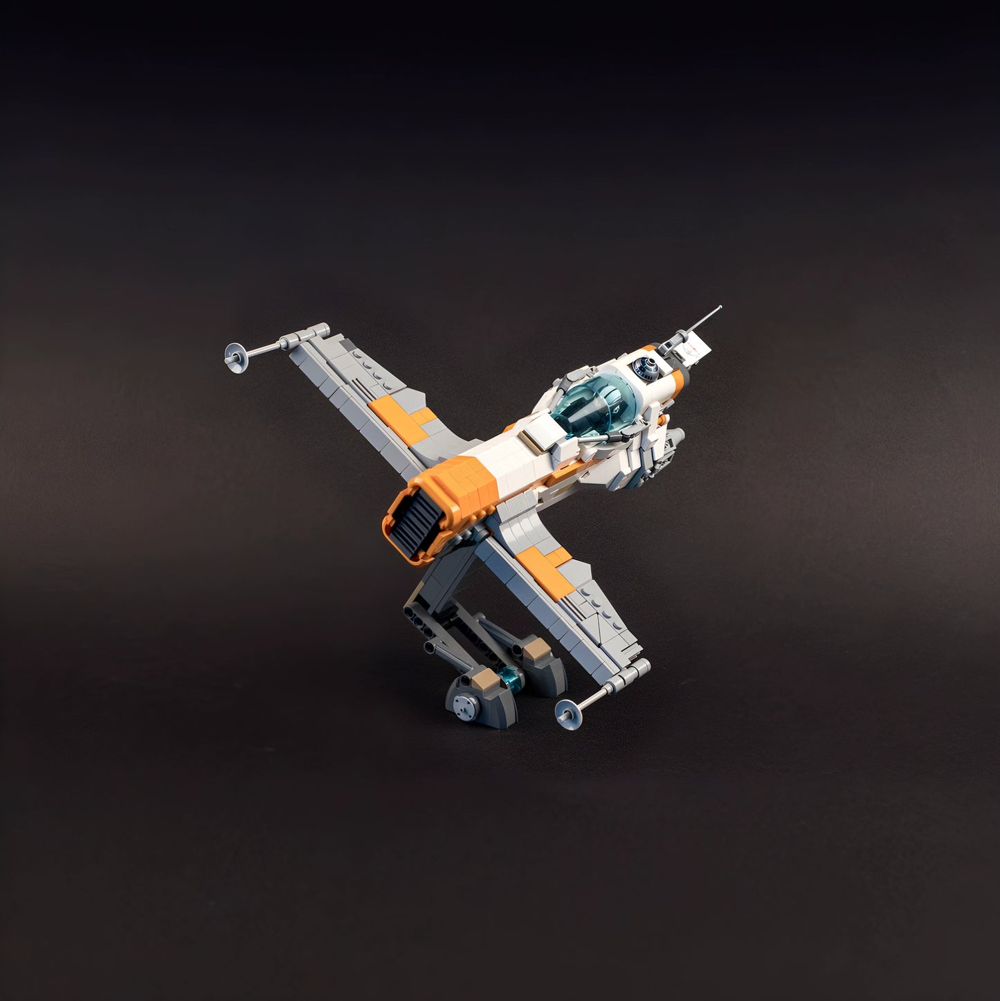 MOC-130037 Star Wars fighter building blocks educational toy model gift ornament
