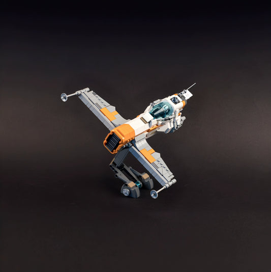 MOC-130037 Star Wars fighter building blocks educational toy model gift ornament