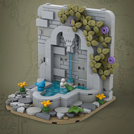 MOC-136382 Castle Fountain
