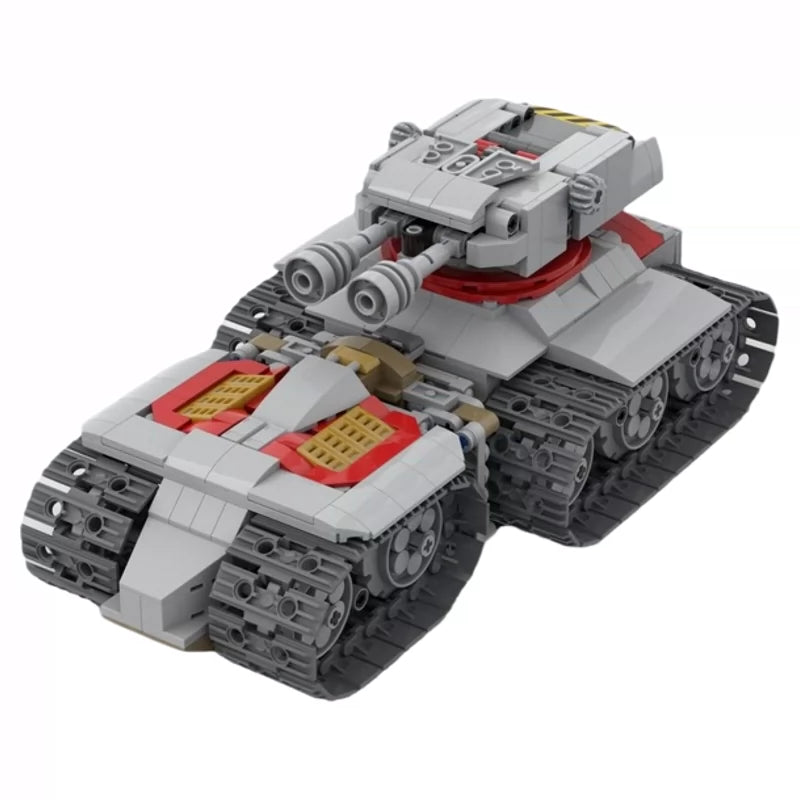 Compatible with MOC-143241 ground tank fun puzzle building blocks assembly toy model children's gift