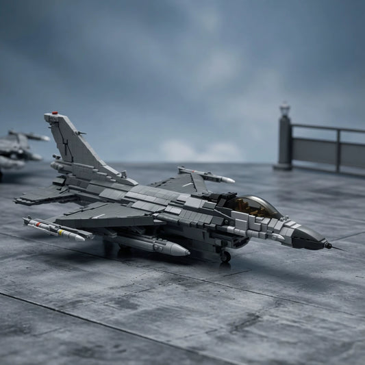 MOC-144082 Aircraft fighter F-16C Fighting Falcon 50 Fighting Falcon building block model