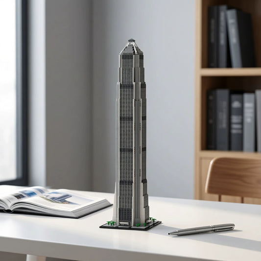 MOC-150306 Ping An International Financial Center 1:800 scale building block model