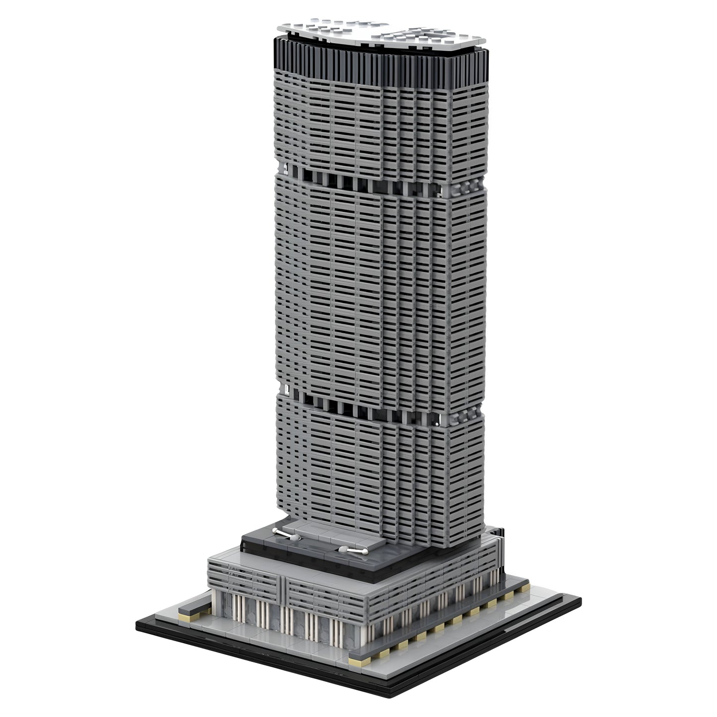MOC-151260 Metropolitan Life Building 1:800 scale building blocks toy construction ornaments