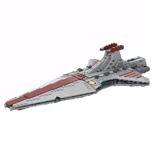 MOC-158835 Venator-class Star Destroyer building block educational toy model gift ornament