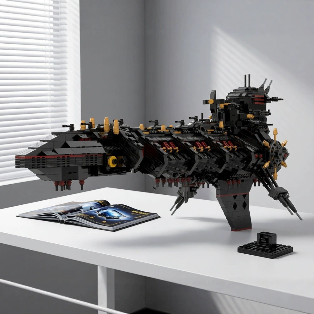 MOC-161010 Warhammer 40k-Vengeance Spirit battleship assembled building block toy model