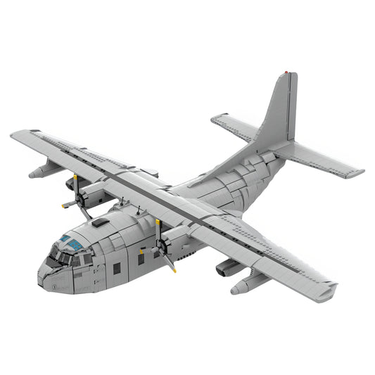 MOC-164364 Military aircraft C-123K 1:35 scale building block toy model ornaments