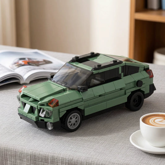 MOC-166092 Pontiac Aztek car building blocks educational toy model gift