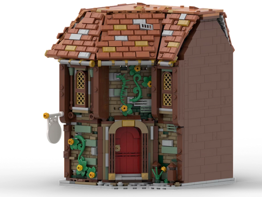 MOC-166170 Wizard House Building Blocks Educational Toy Model Gift Ornament
