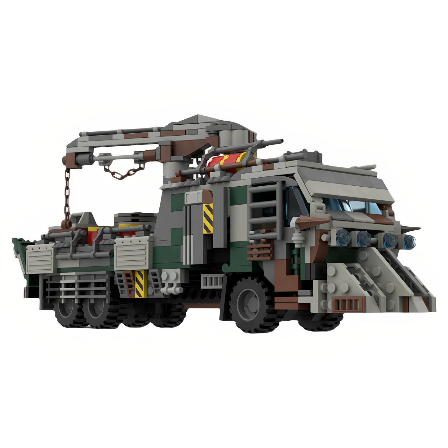 MOC-170128 car doomsday teleporter building blocks educational toy model gift ornament