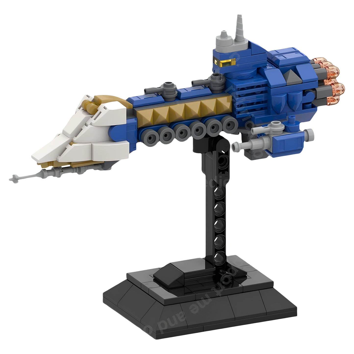 MOC-176696 Warhammer 40k light cruiser building block educational toy model ornaments