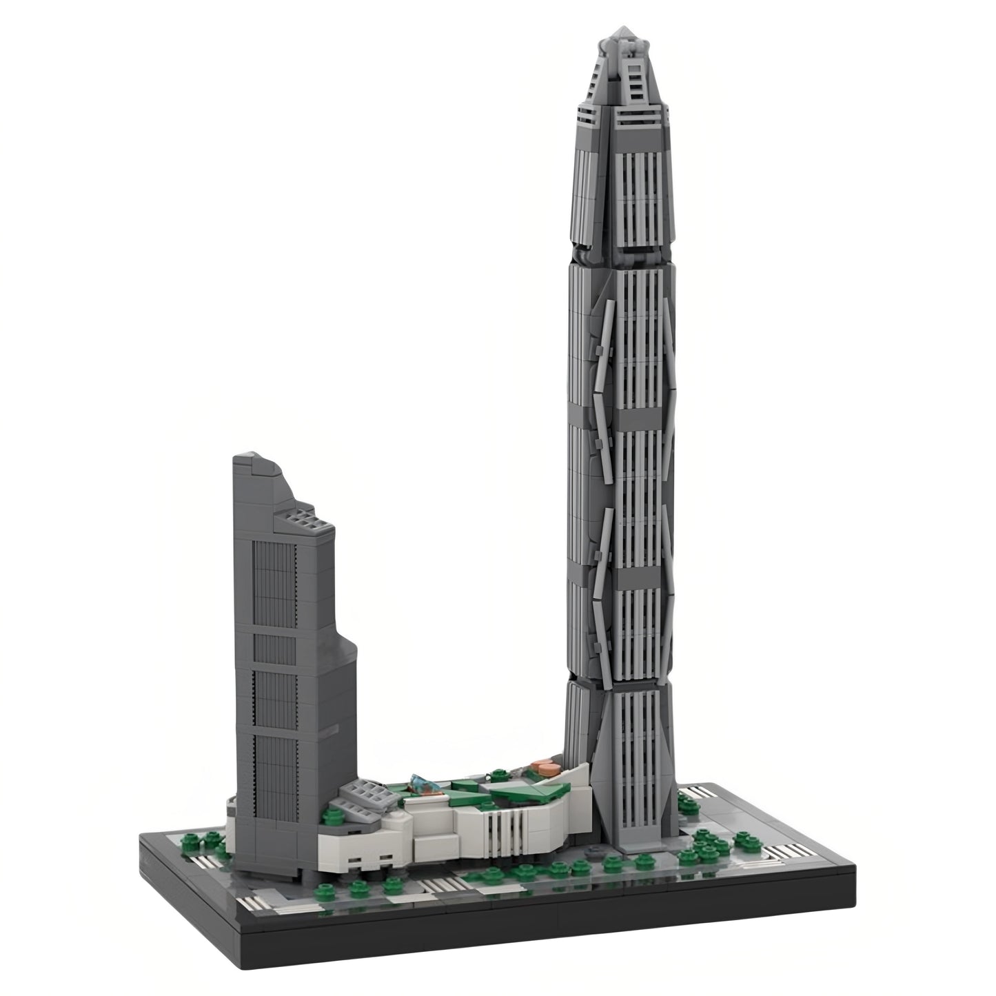 MOC-177001 Ping An International Financial Center Building Block Toy Model Gift Ornament